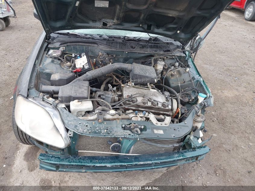 2000 Honda Civic Value Package VIN: 2HGEJ6618YH602465 Lot: 37542133