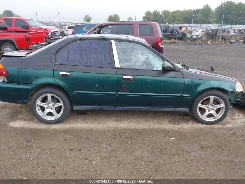 2000 Honda Civic Value Package VIN: 2HGEJ6618YH602465 Lot: 37542133