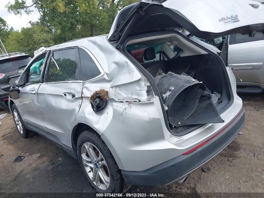 2018 Ford Edge Titanium VIN: 2FMPK3K96JBB19687 Lot: 37542166