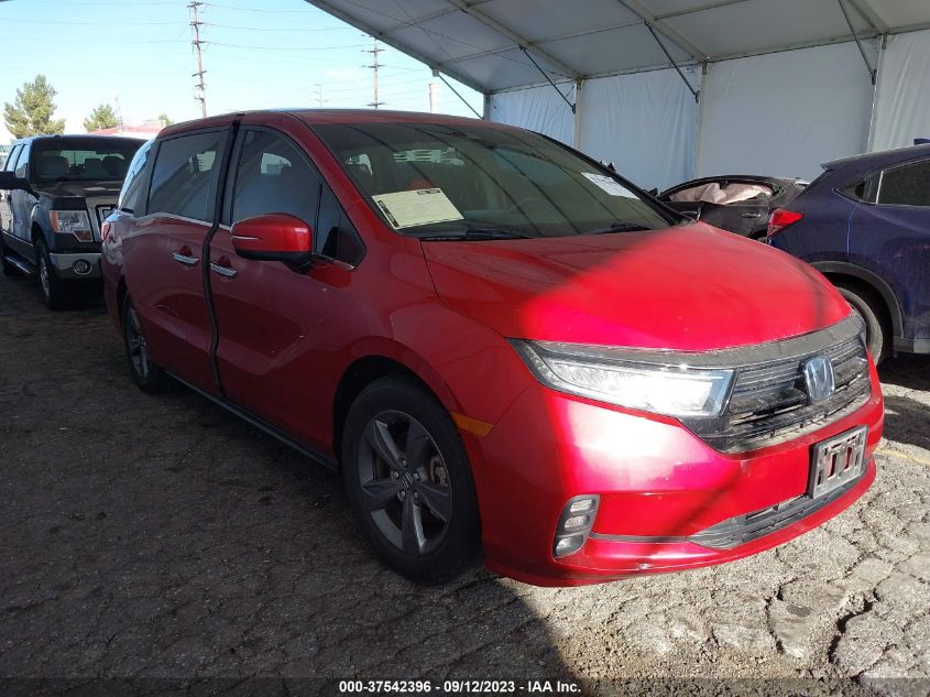 2022 Honda Odyssey Ex VIN: 5FNRL6H56NB003575 Lot: 37542396