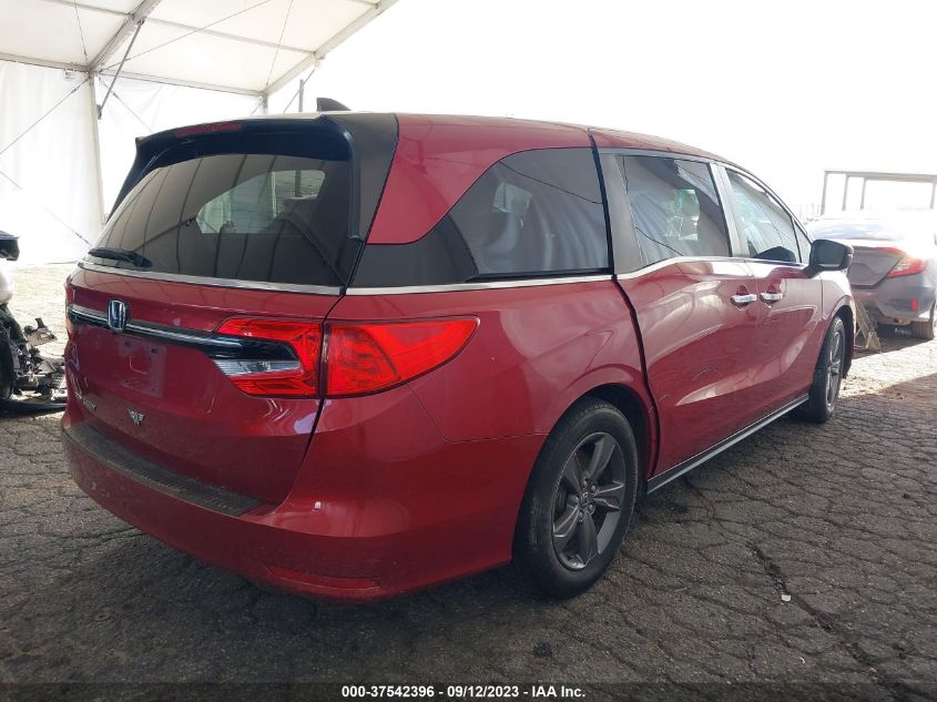 2022 Honda Odyssey Ex VIN: 5FNRL6H56NB003575 Lot: 37542396