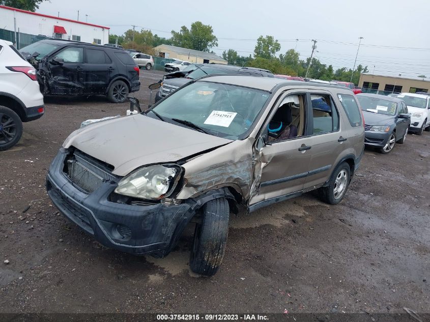 2005 Honda Cr-V Lx VIN: SHSRD68575U306757 Lot: 37542915