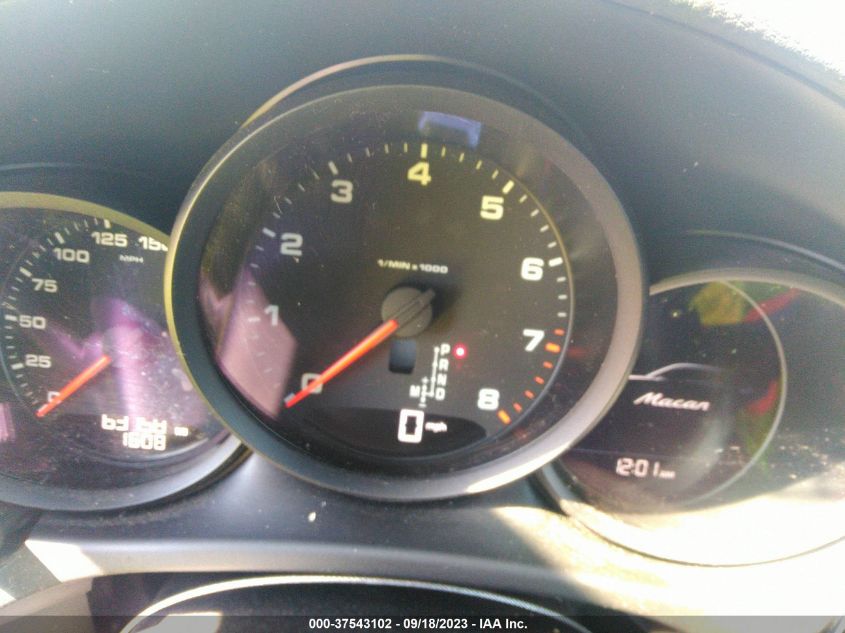 2020 Porsche Macan VIN: WP1AA2A59LLB02843 Lot: 37543102