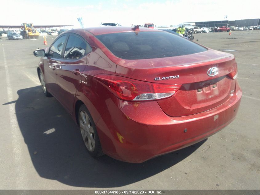 2011 Hyundai Elantra Limited (Ulsan Plant) VIN: KMHDH4AE2BU153949 Lot: 37544185