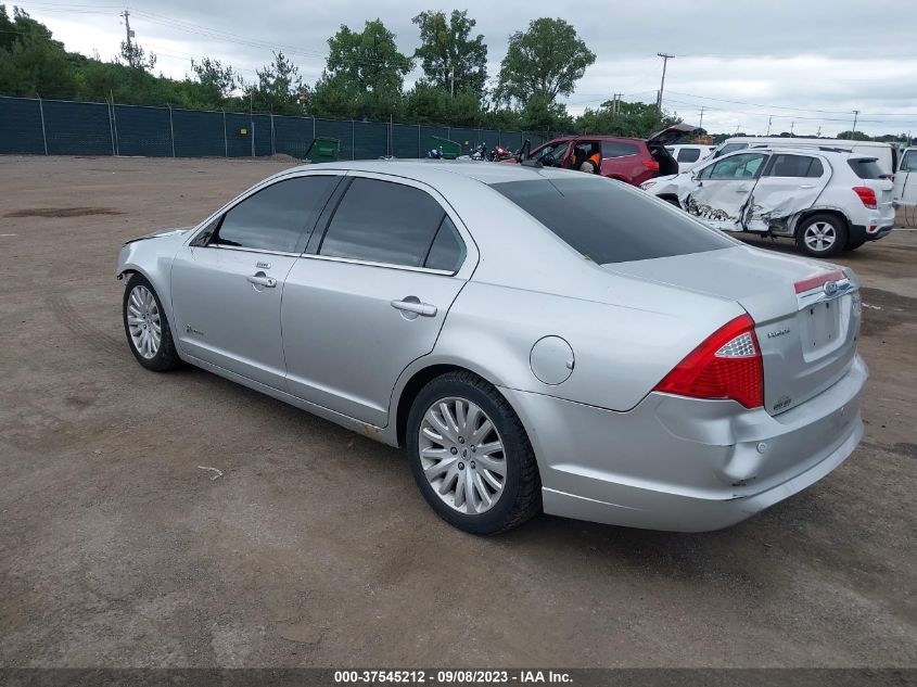 2011 Ford Fusion Hybrid VIN: 3FADP0L38BR123864 Lot: 37545212