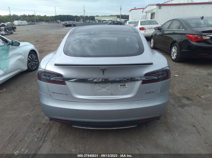 2014 Tesla Model S P85D VIN: 5YJSA1H22EFP62398 Lot: 37545831