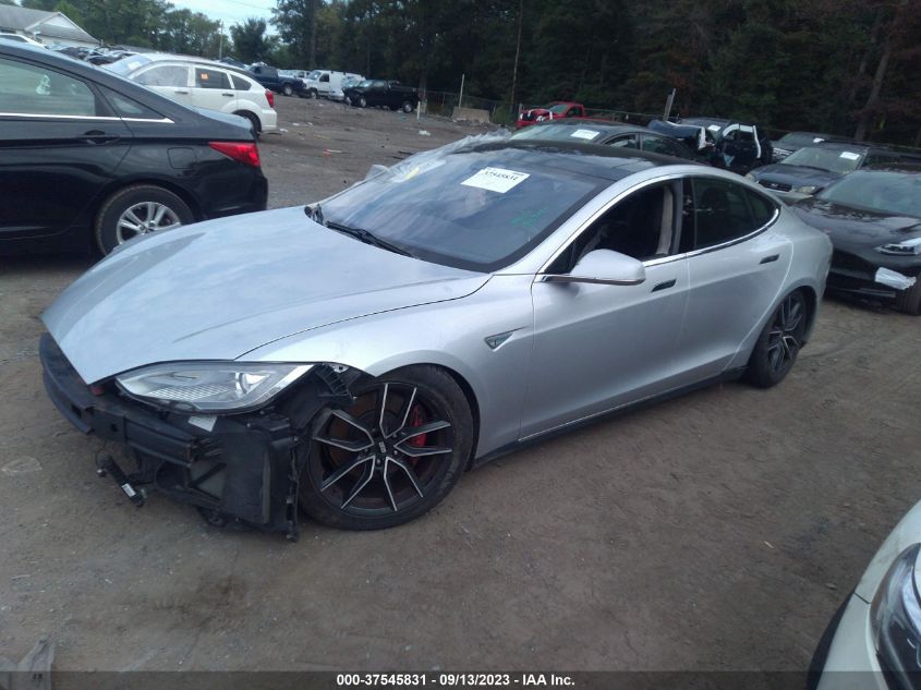 2014 Tesla Model S P85D VIN: 5YJSA1H22EFP62398 Lot: 37545831