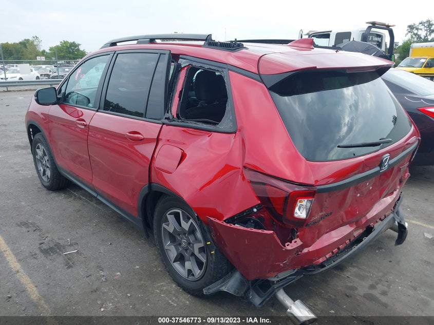 2022 HONDA PASSPORT AWD TRAILSPORT 5FNYF8H60NB004454