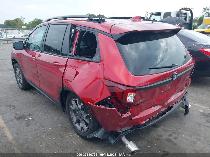 2022 HONDA PASSPORT AWD TRAILSPORT 5FNYF8H60NB004454