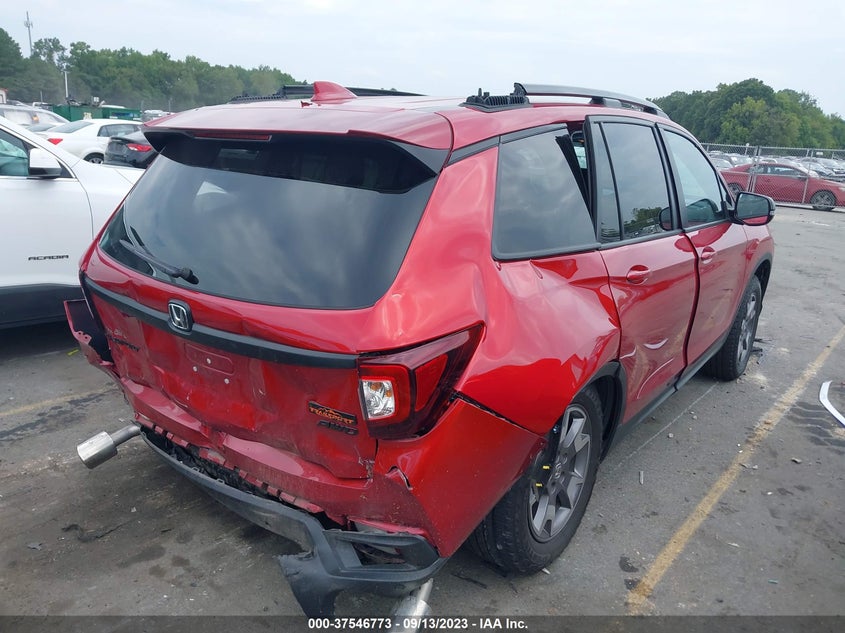 2022 HONDA PASSPORT AWD TRAILSPORT 5FNYF8H60NB004454