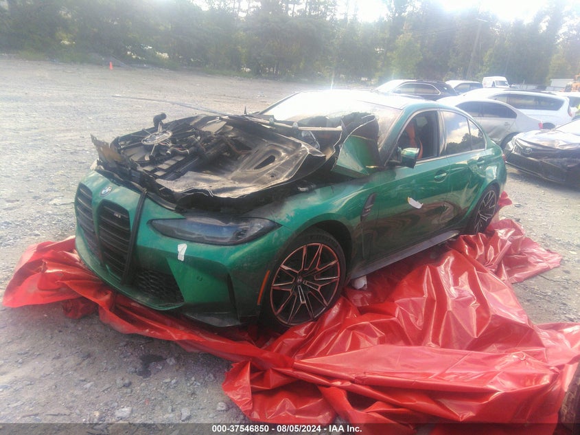 2021 BMW M3 VIN: WBS53AY08MFL02011 Lot: 37546850