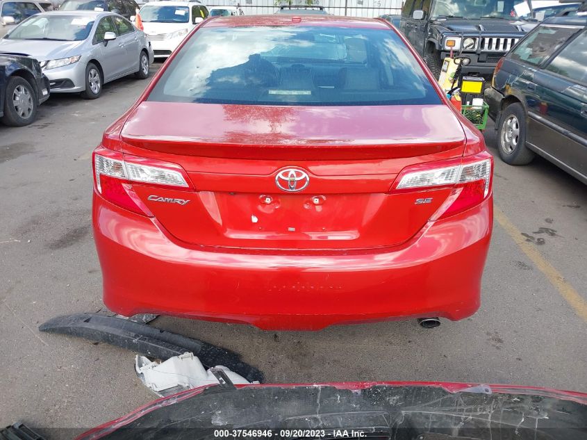 2012 Toyota Camry Se VIN: 4T1BF1FK9CU629321 Lot: 37546946