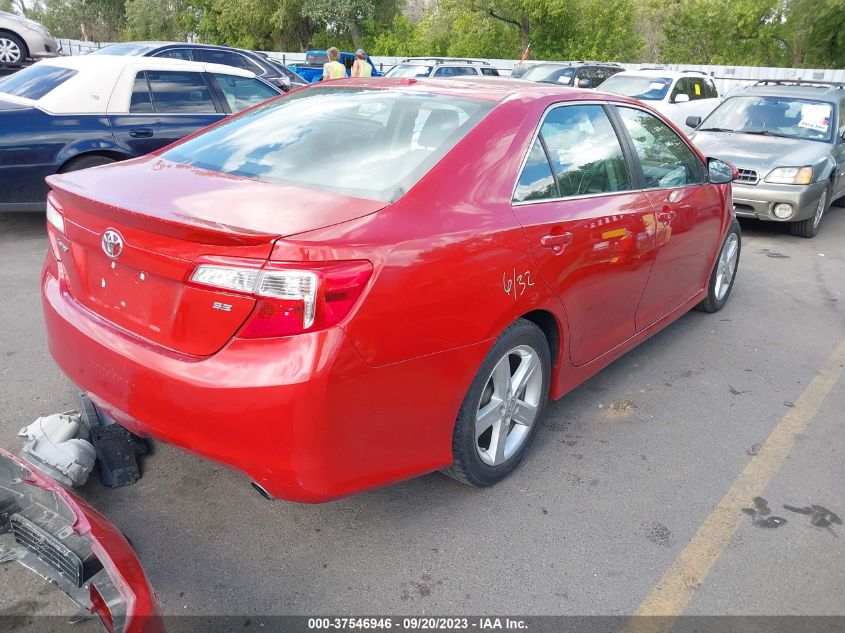 2012 Toyota Camry Se VIN: 4T1BF1FK9CU629321 Lot: 37546946