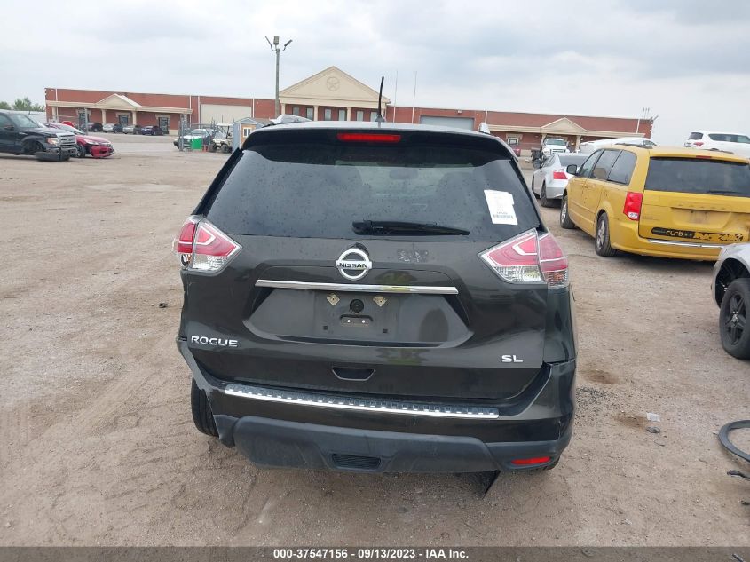 2016 Nissan Rogue Sl VIN: 5N1AT2MT9GC736290 Lot: 37547156