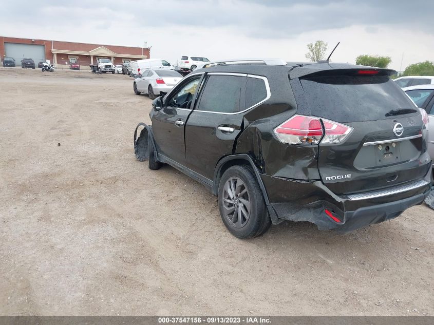 2016 Nissan Rogue Sl VIN: 5N1AT2MT9GC736290 Lot: 37547156