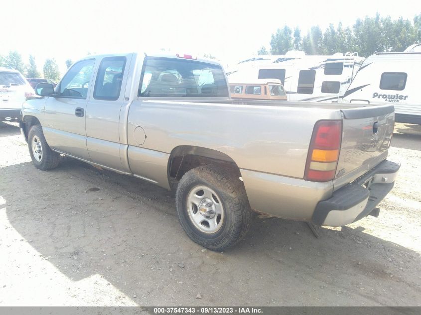 1GCEK19T11Z206704 2001 Chevrolet Silverado 1500