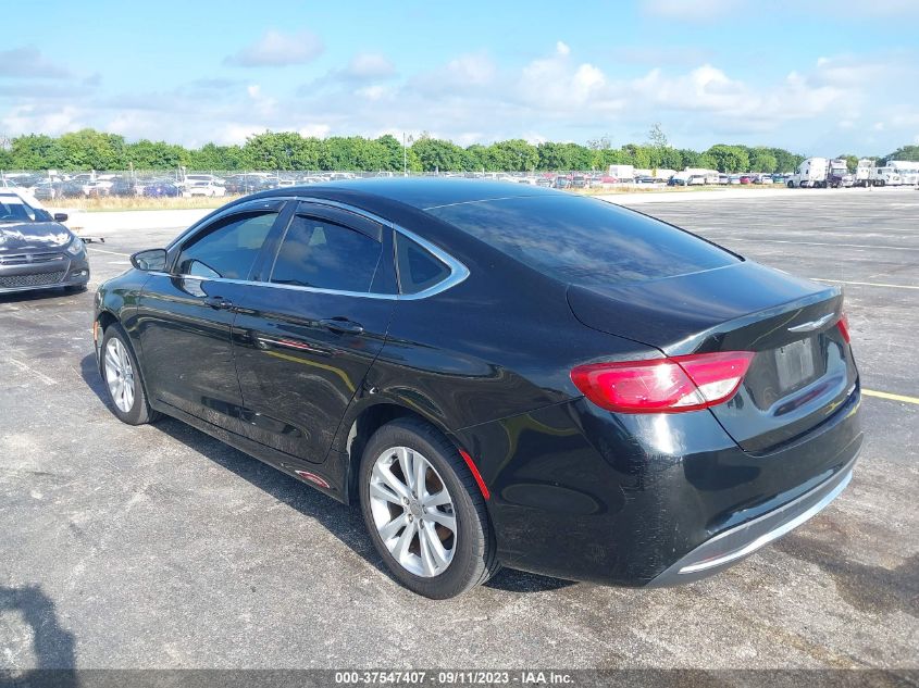 2015 Chrysler 200 Limited VIN: 1C3CCCAB4FN683245 Lot: 37547407