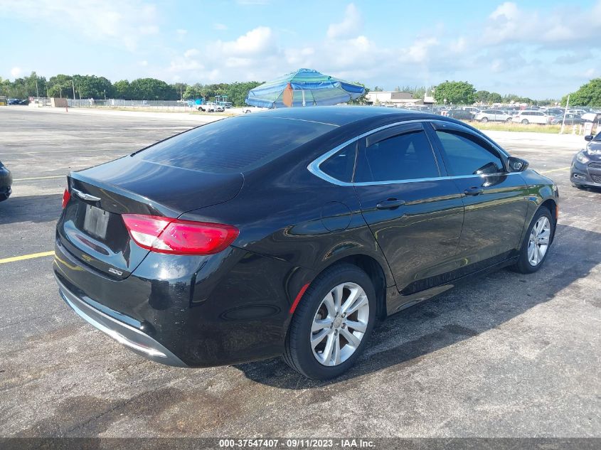 2015 Chrysler 200 Limited VIN: 1C3CCCAB4FN683245 Lot: 37547407