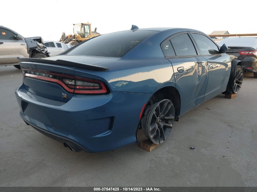 2022 Dodge Charger Scat Pack VIN: 2C3CDXGJ3NH220622 Lot: 37547425