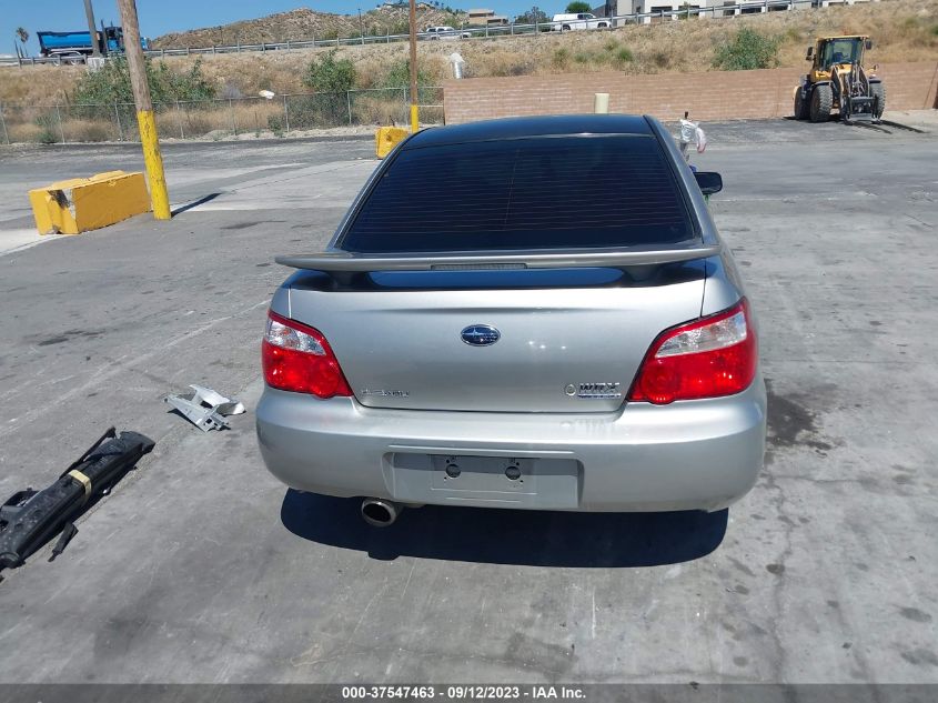 2006 Subaru Impreza Sedan Wrx VIN: JF1GD79656G517853 Lot: 37547463