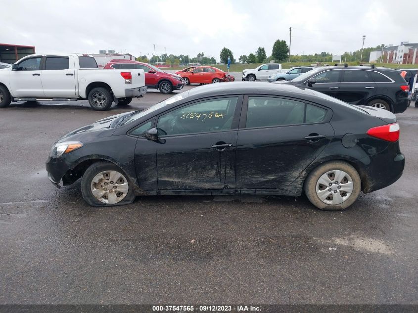 2016 Kia Forte Lx VIN: KNAFK4A60G5524256 Lot: 37547565