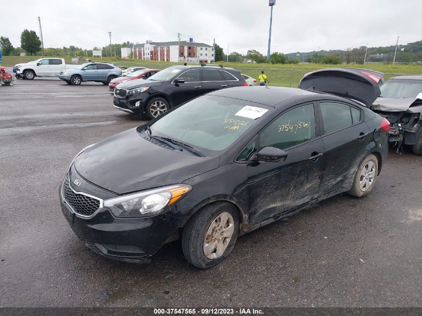 2016 Kia Forte Lx VIN: KNAFK4A60G5524256 Lot: 37547565