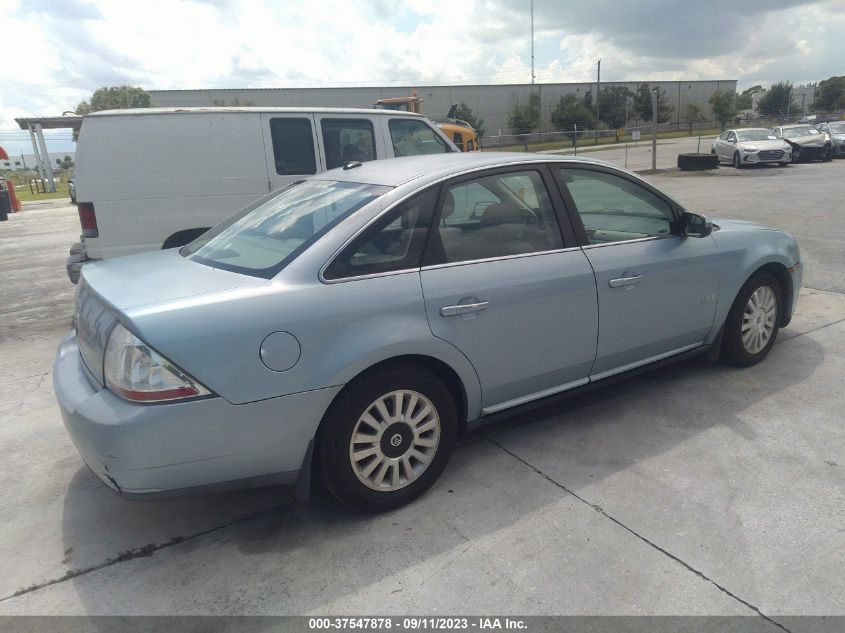 2008 Mercury Sable Luxury VIN: 1MEHM40W48G62073 Lot: 37547878