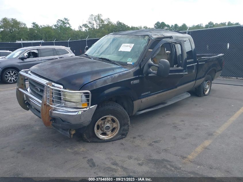 2002 Ford Super Duty F-250 Lariat/Xl/Xlt VIN: 1FTNW21F42EA13777 Lot: 37548503