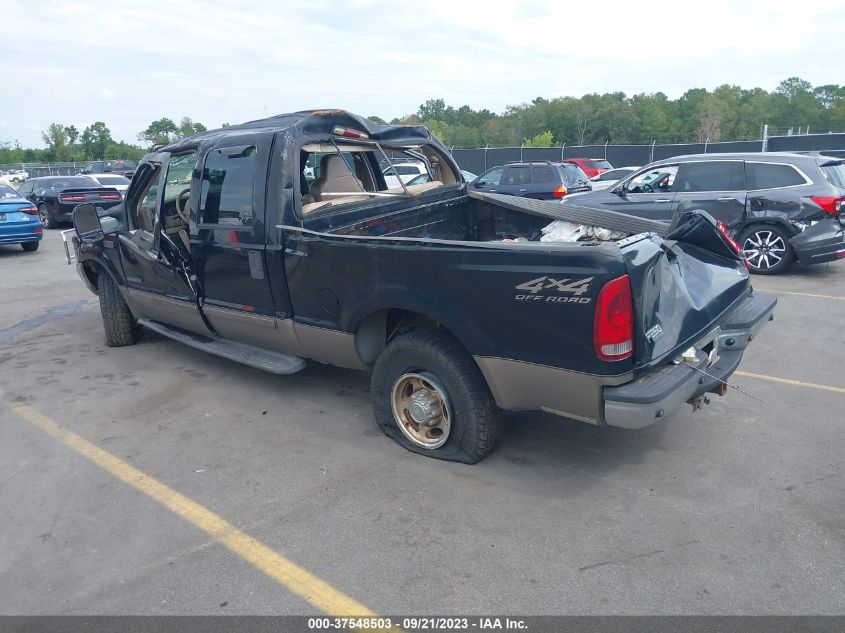 2002 Ford Super Duty F-250 Lariat/Xl/Xlt VIN: 1FTNW21F42EA13777 Lot: 37548503