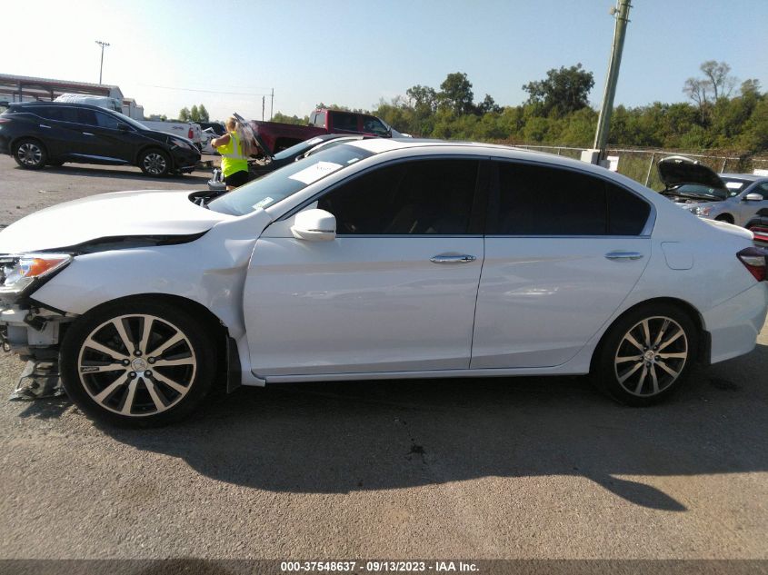 2016 Honda Accord Ex-L VIN: 1HGCR2F89GA058268 Lot: 37548637