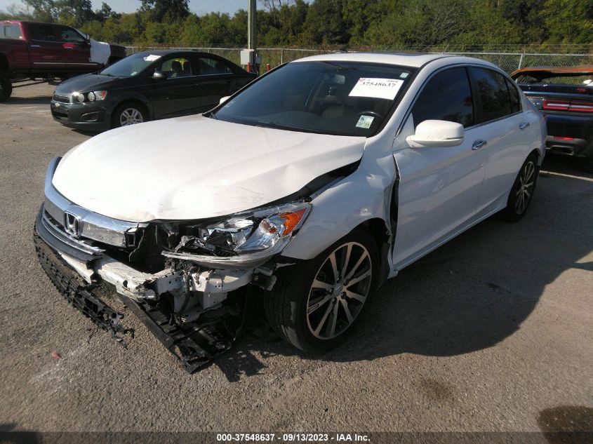 2016 Honda Accord Ex-L VIN: 1HGCR2F89GA058268 Lot: 37548637