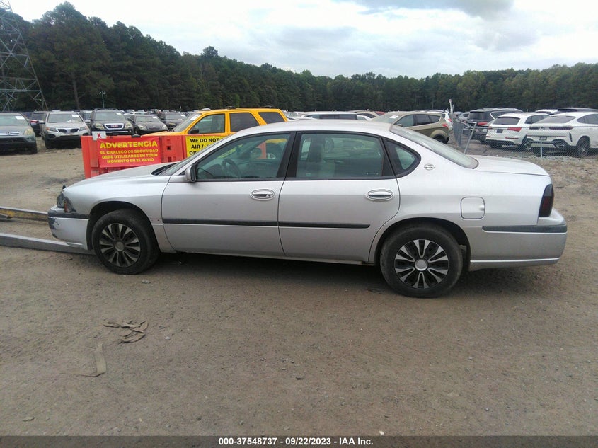 2004 Chevrolet Impala VIN: 2G1WF52E349213799 Lot: 37548737
