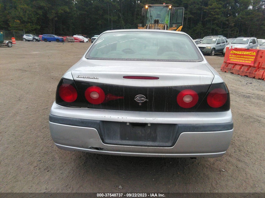 2004 Chevrolet Impala VIN: 2G1WF52E349213799 Lot: 37548737