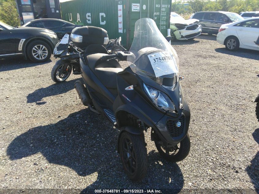 2021 Piaggio Mp3 500 VIN: ZAPTA10X6M5000167 Lot: 37548781