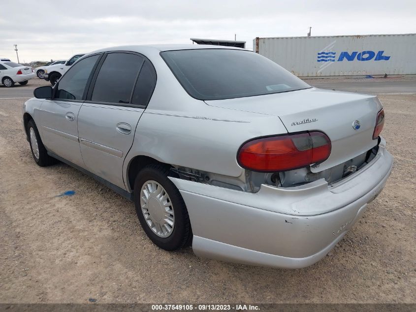 2002 Chevrolet Malibu VIN: 1G1ND52J82M601819 Lot: 37549105