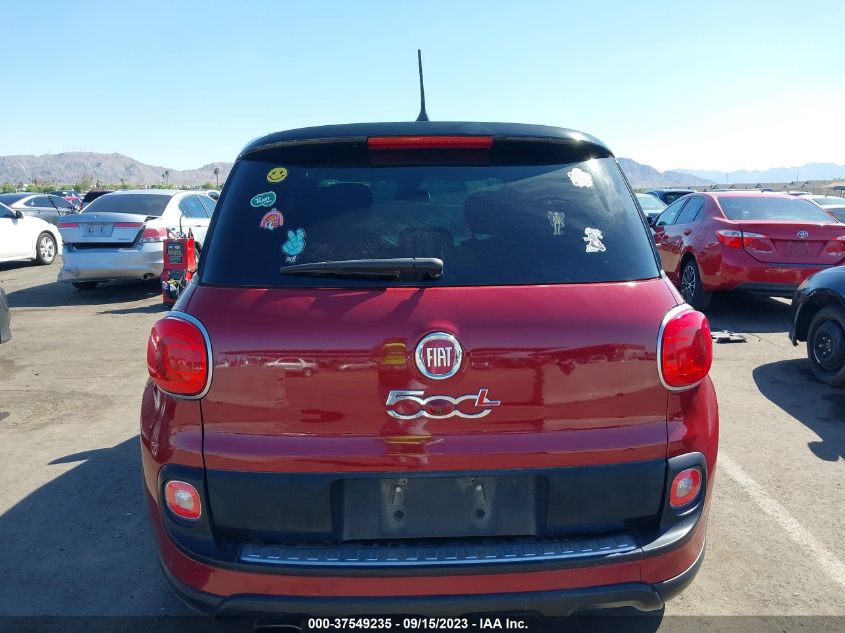 2017 Fiat 500L Trekking VIN: ZFBCFADH0HZ039649 Lot: 37549235