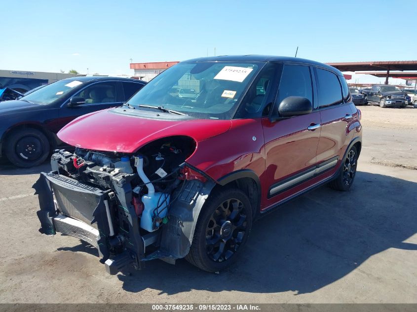 2017 Fiat 500L Trekking VIN: ZFBCFADH0HZ039649 Lot: 37549235