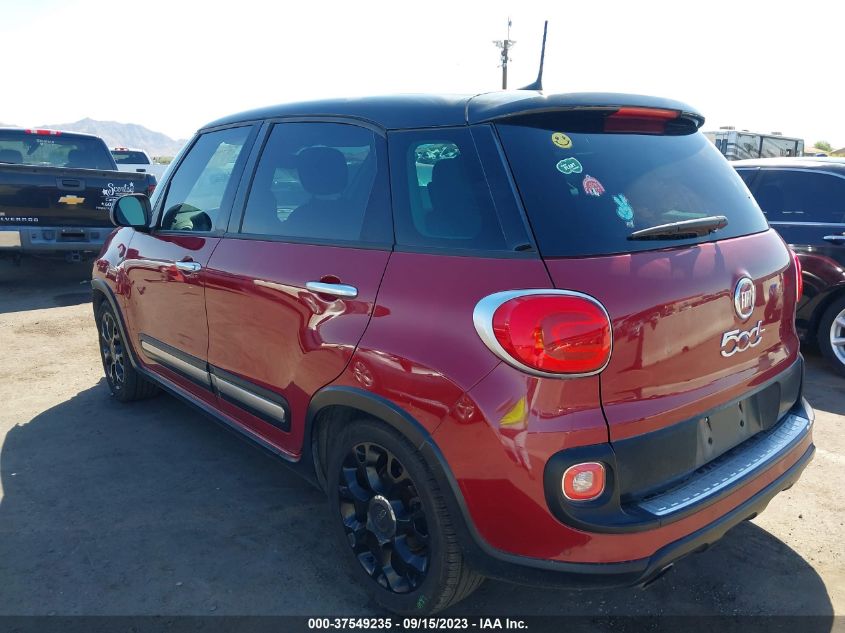 2017 Fiat 500L Trekking VIN: ZFBCFADH0HZ039649 Lot: 37549235
