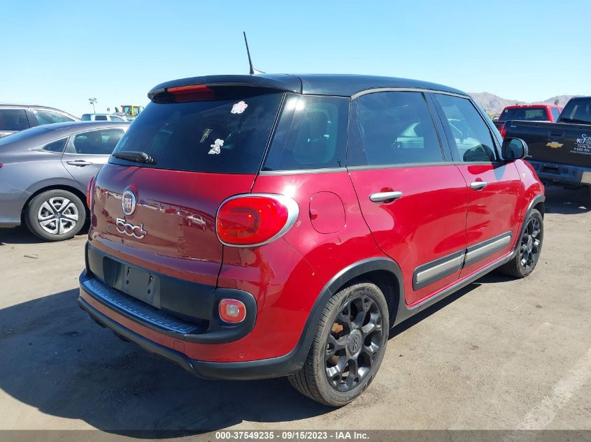 2017 Fiat 500L Trekking VIN: ZFBCFADH0HZ039649 Lot: 37549235
