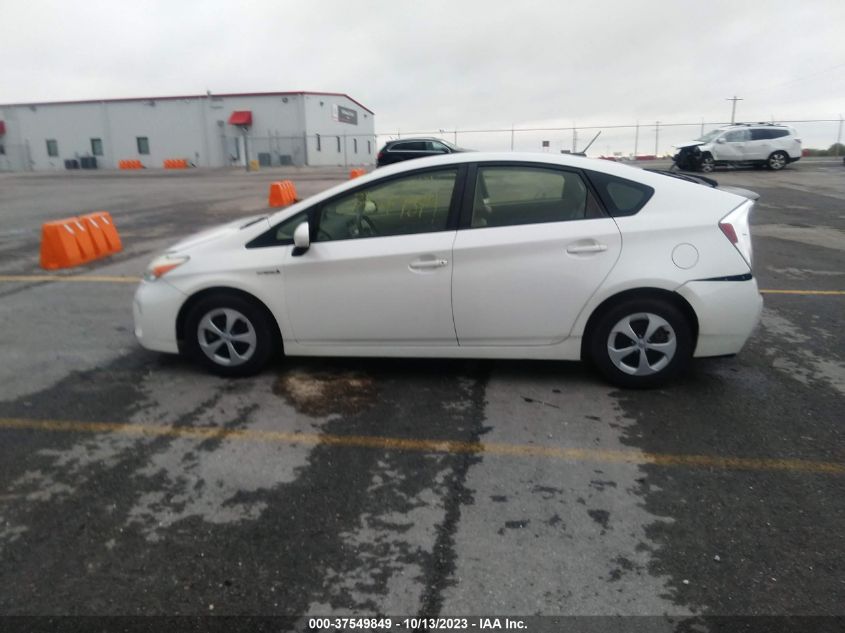 2013 Toyota Prius Four VIN: JTDKN3DU9D5539881 Lot: 37549849