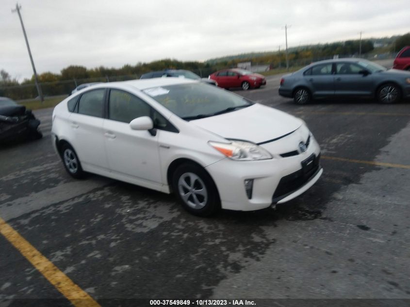 2013 Toyota Prius Four VIN: JTDKN3DU9D5539881 Lot: 37549849