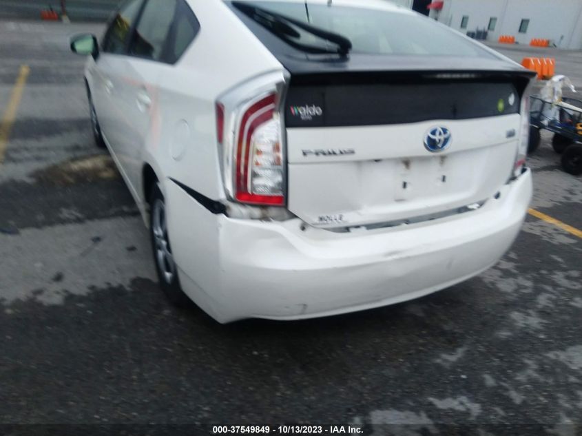 JTDKN3DU9D5539881 2013 Toyota Prius Four