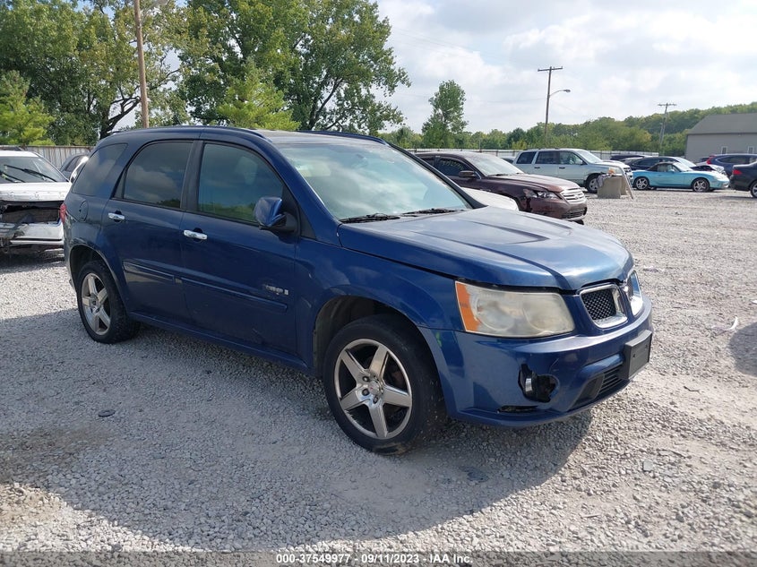 2008 Pontiac Torrent Gxp VIN: 2CKDL537086015852 Lot: 37549977