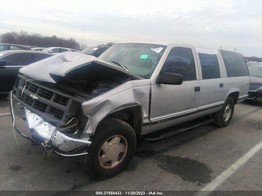 1997 Chevrolet Suburban Lt VIN: 1GNFK16R3VJ307641 Lot: 37550433