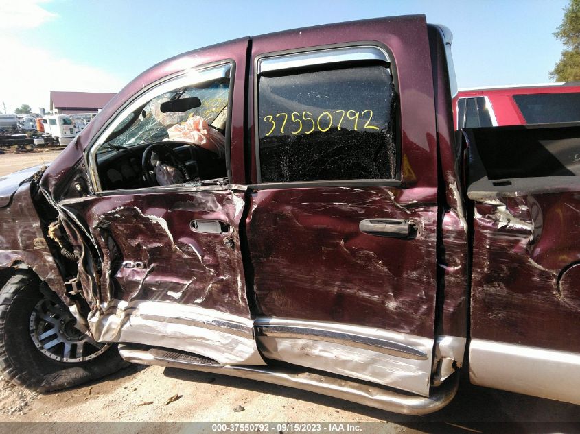 2005 Dodge Ram 2500 Slt/Laramie VIN: 3D7KS28C85G809431 Lot: 37550792