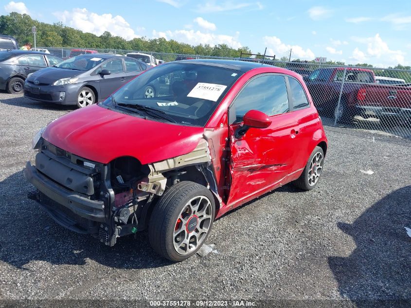 2012 Fiat 500 Sport VIN: 3C3CFFBR3CT310634 Lot: 39225232