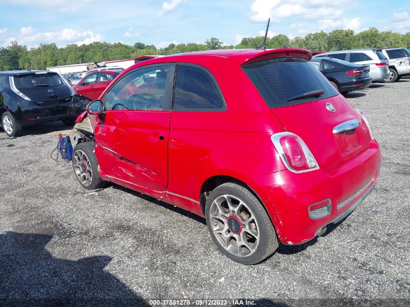 2012 Fiat 500 Sport VIN: 3C3CFFBR3CT310634 Lot: 39225232