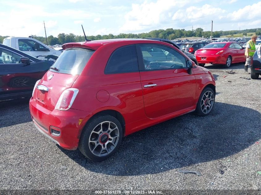 2012 Fiat 500 Sport VIN: 3C3CFFBR3CT310634 Lot: 39225232