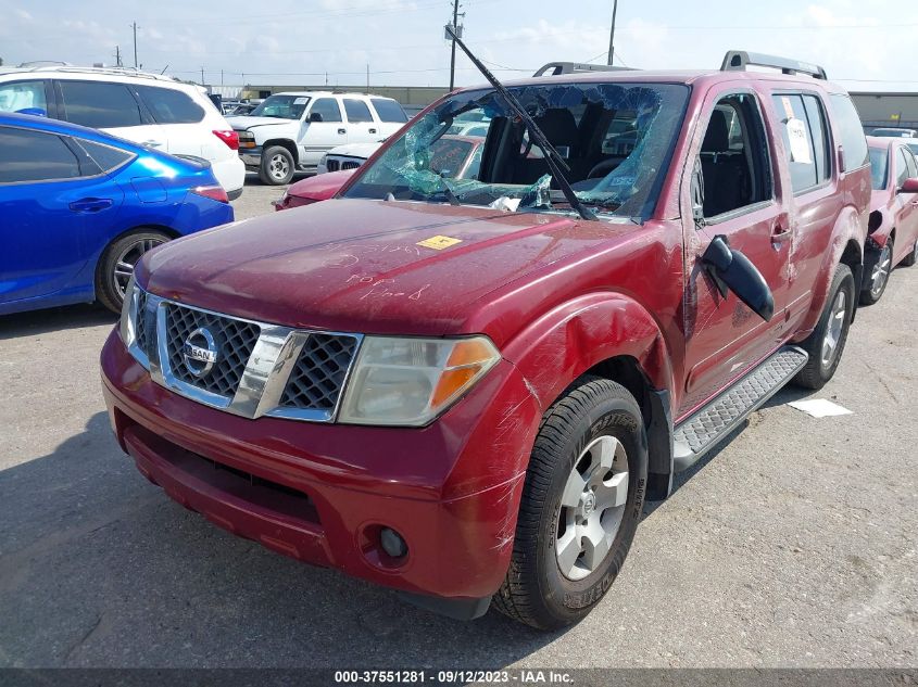 5N1AR18U16C611603 2006 Nissan Pathfinder S