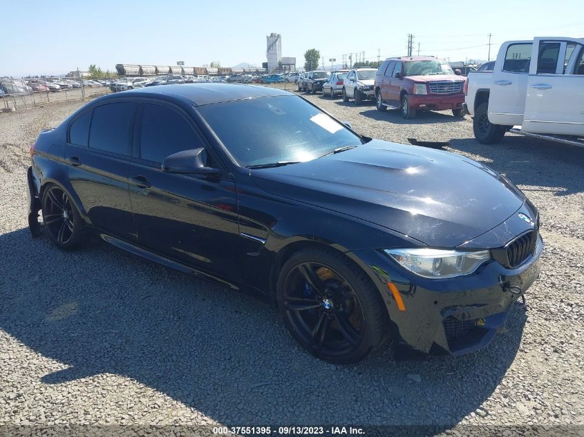 2016 BMW M3 VIN: WBS8M9C53G5E68252 Lot: 37551395